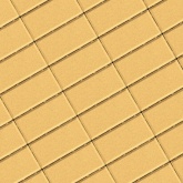 Прямоугольник (песочный) 10х20 Моноколор плитка тротуарная Braer 4 см