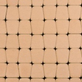 Классико круговая (коралловый) Моноколор плитка тротуарная Braer 6 см
