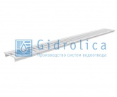 Решетка водоприемная Filcoten Gidrolica из оцинкованной стали щелевая 12,4*100см арт.17010200