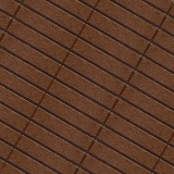 Прямоугольник (коричневый) 5х20 Моноколор плитка тротуарная Braer 6 см