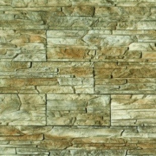 Борнео камень облицовочный Каменный Век (серо-зел./болотный) арт.076