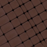 Классико (коричневый) Моноколор плитка тротуарная Braer 6 см