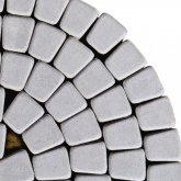 Классико круговая (грифельный) Моноколор плитка тротуарная Braer 6 см